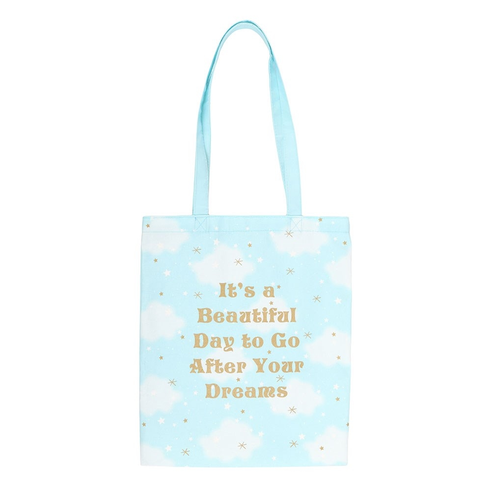 Something Different - Cloud Print Sac à main - Bleu